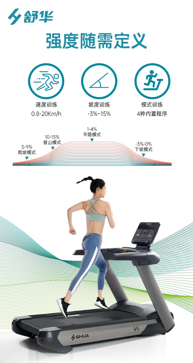 米兰V9跑步机SH-T8919-广西米兰·(milan)中国健身器材有限公司